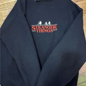 Stranger things crewneck